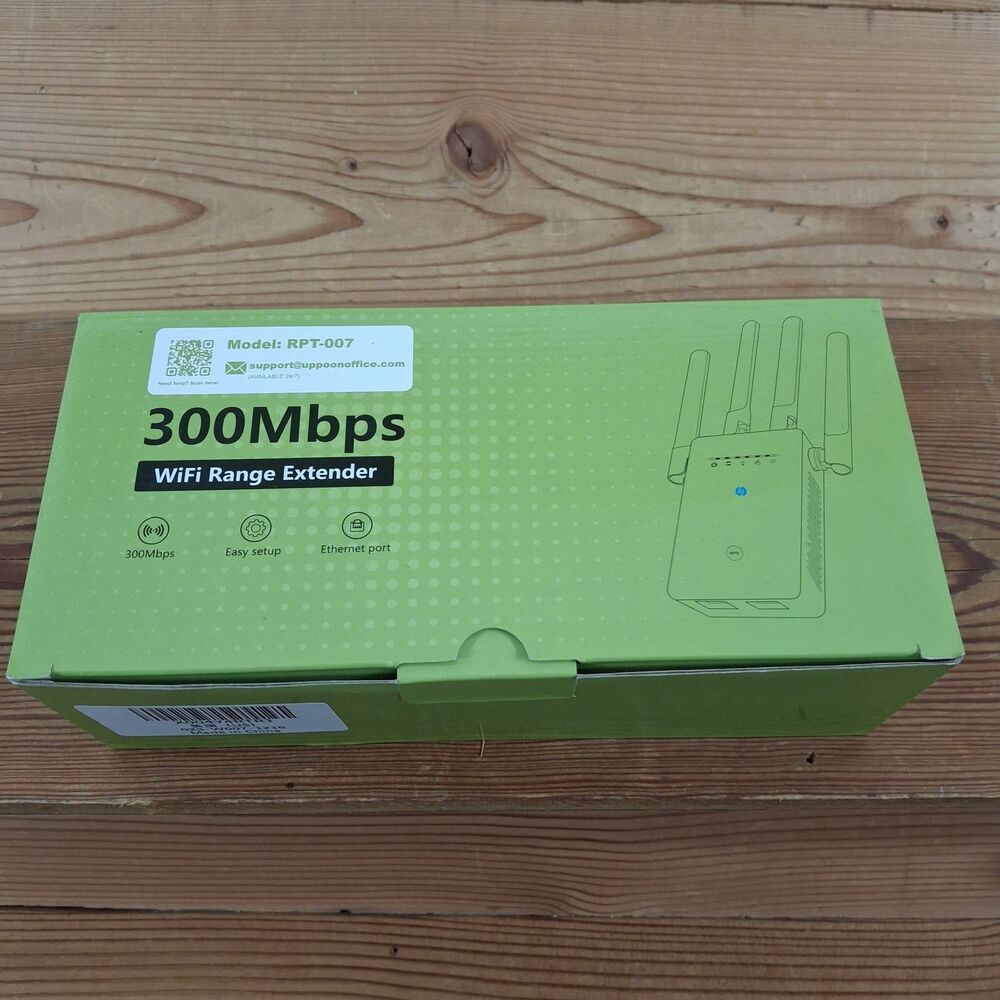 Wifi Range Extender 300 Mbps Model Rpt-007